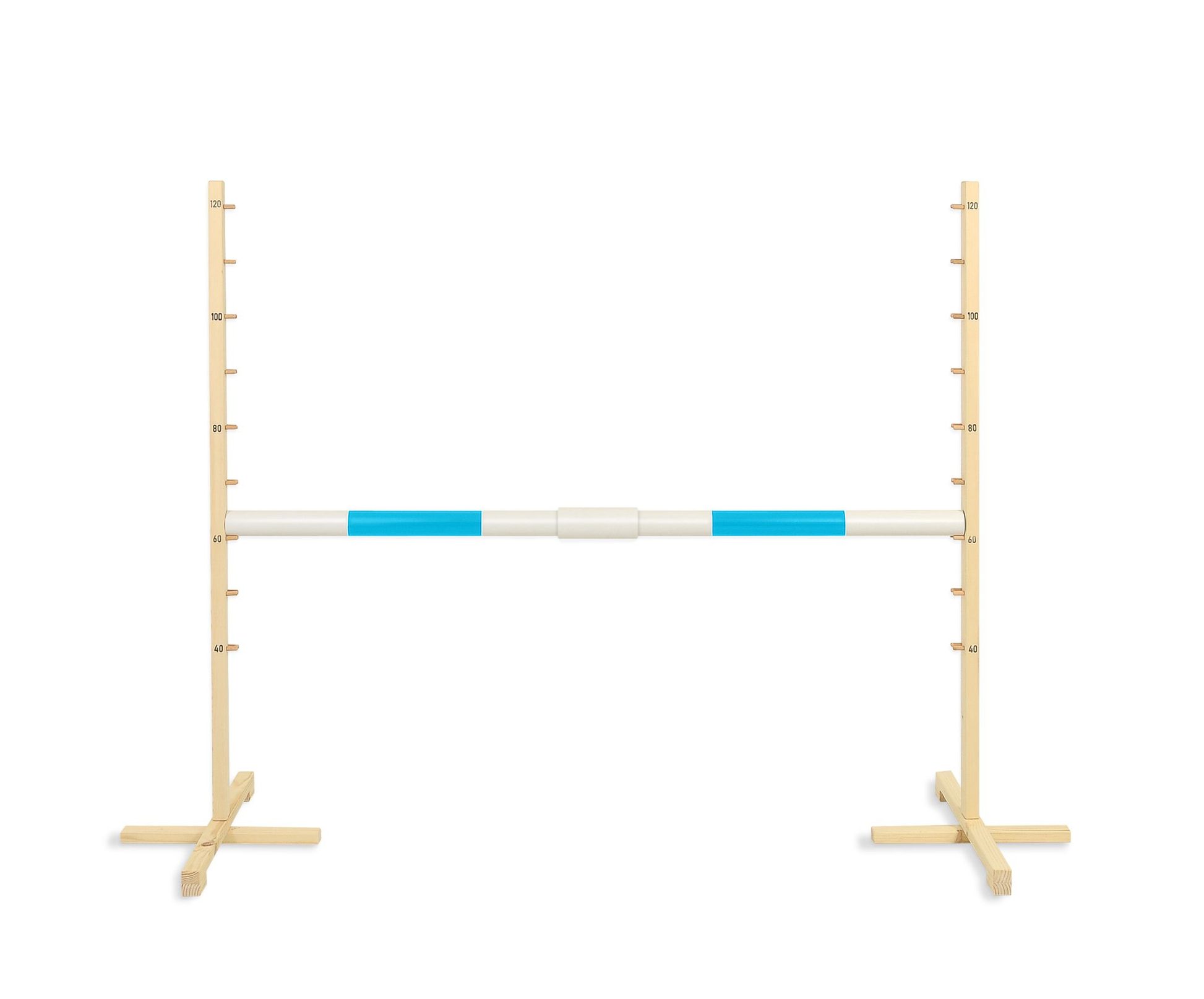 Przeszkoda skokowa do Hobby Horse 160cm, h-120 cm, belka jasny fiolet