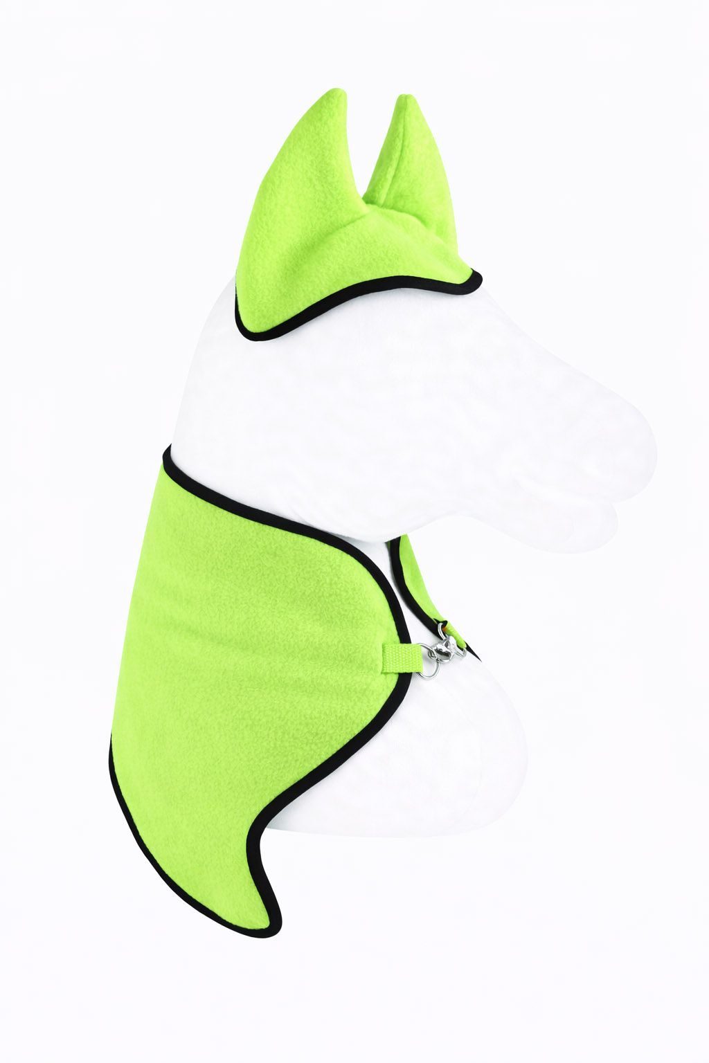 Zestaw dla Hobby Horse uniwersalny A4 i A5: polarowa derka + nauszniki – neon green