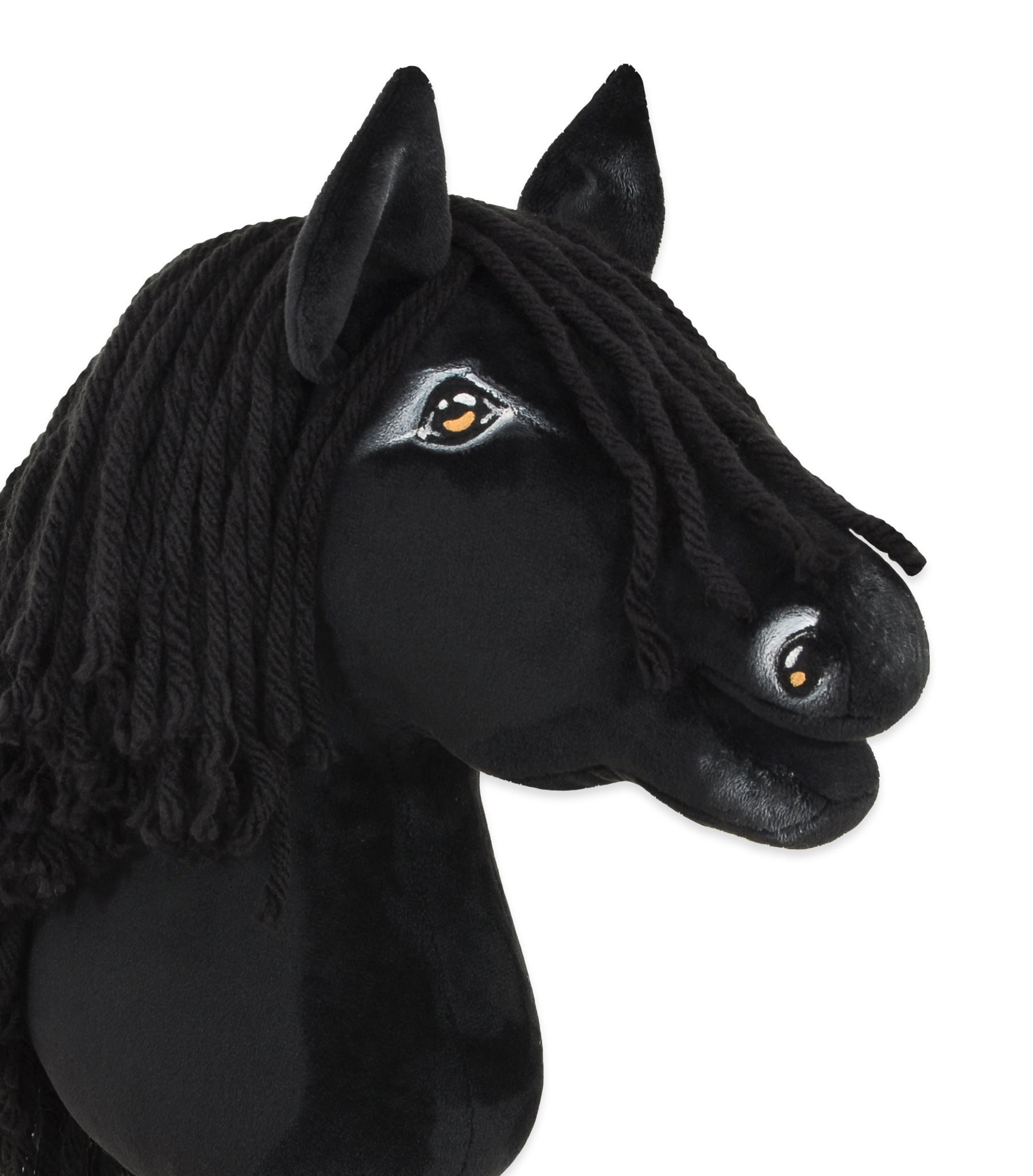 Hobby Horse Średni koń na kiju Premium czarny kary A4