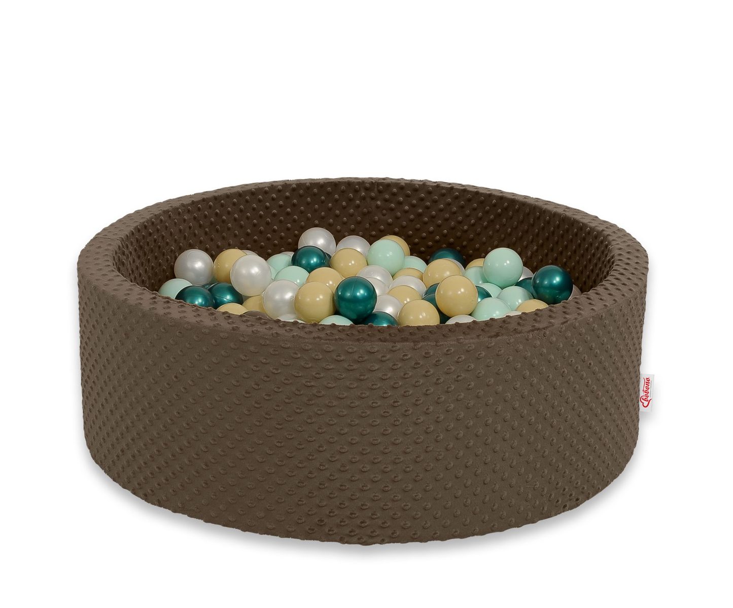 Suchy basen minky H-30 cm z piłkami 300szt. - różowy