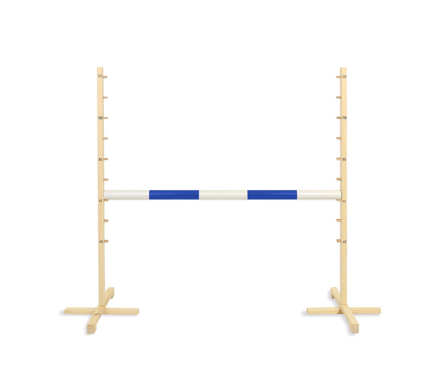 Przeszkoda skokowa do Hobby Horse 120cm, belka niebieska