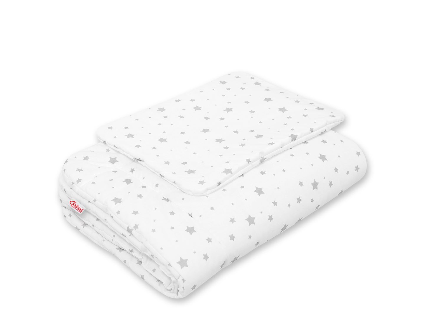 Komplet pościeli dla niemowląt z wypełnieniem 2-cz 75x100cm NEWBORN - misie niebieskie