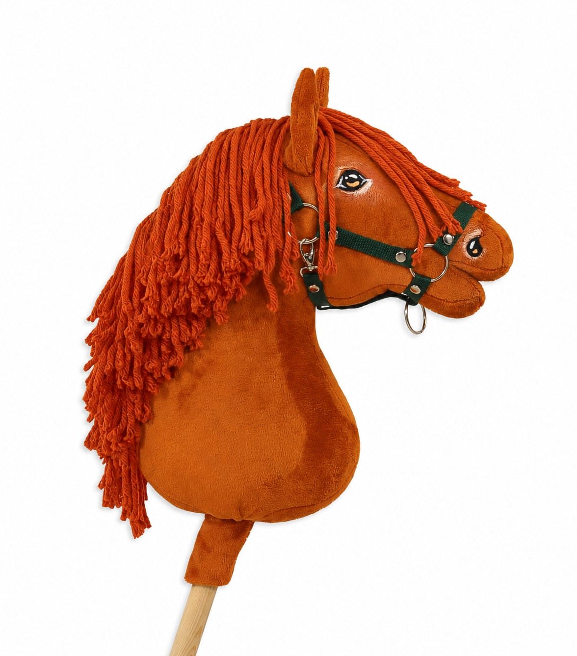 Hobby Horse Duży koń na kiju Premium - kasztan A3