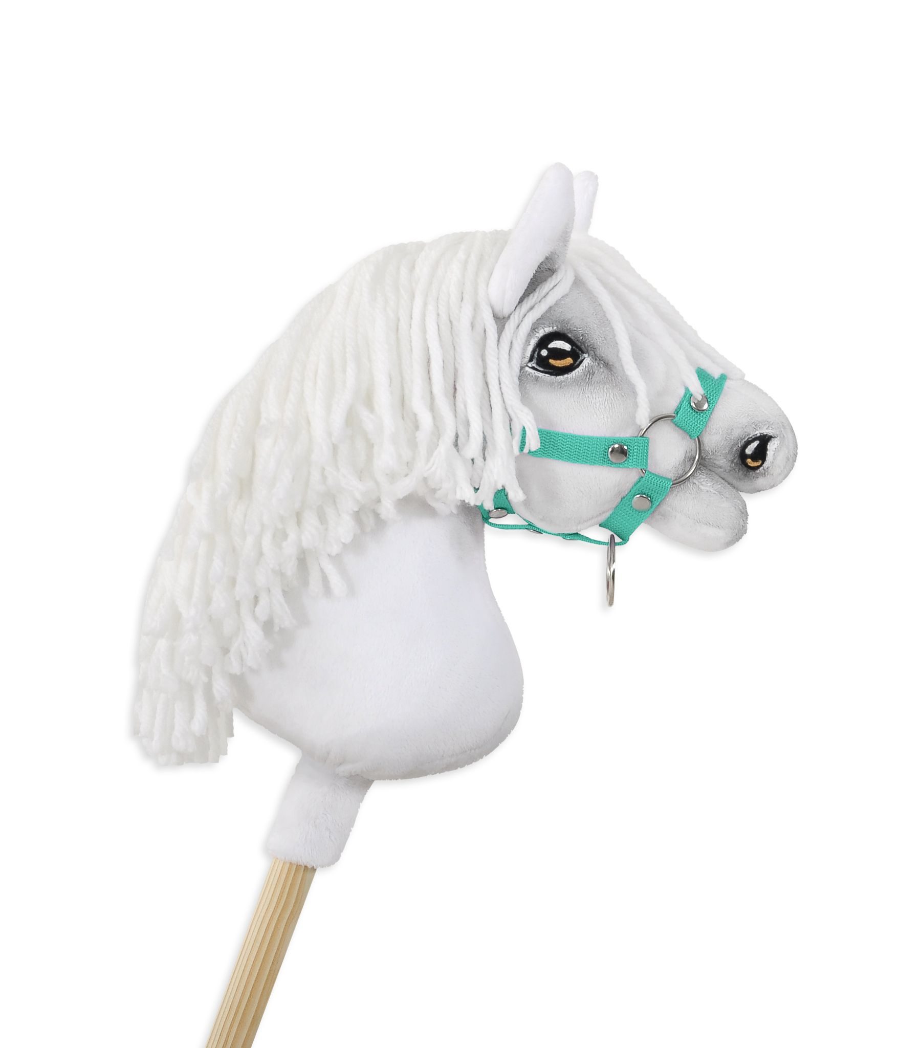 Kantar dla konia Hobby Horse uniwersalny A4 i A5 zapinany - miętowy