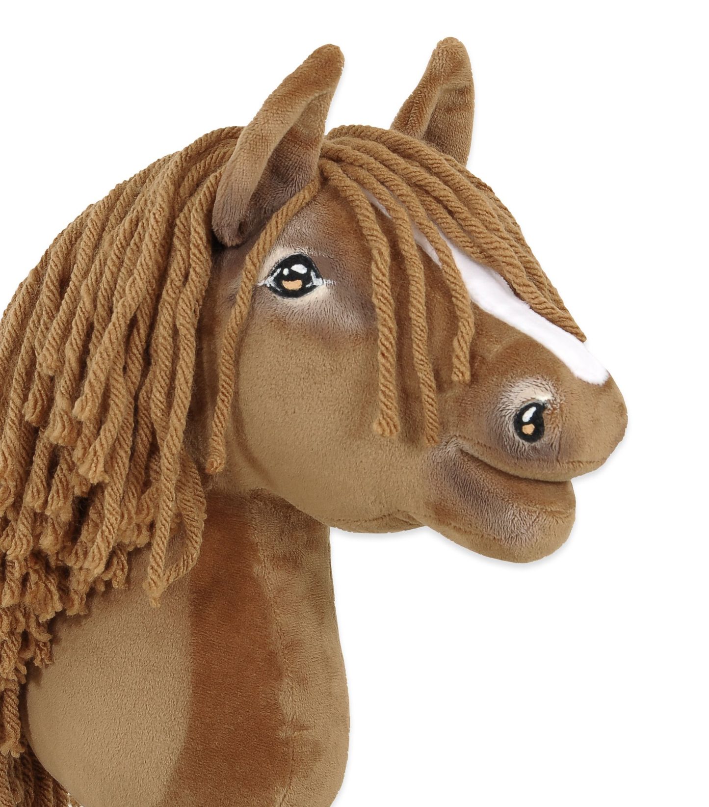 Hobby Horse Średni koń na kiju Premium brązowy jasny kasztan A4