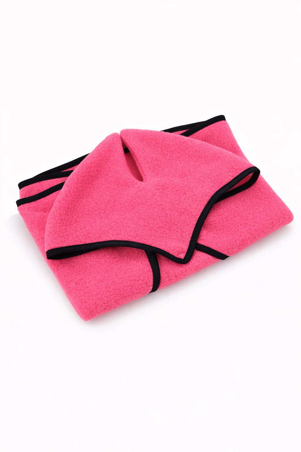 Zestaw dla Hobby Horse uniwersalny A4 i A5: polarowa derka + nauszniki – neon pink