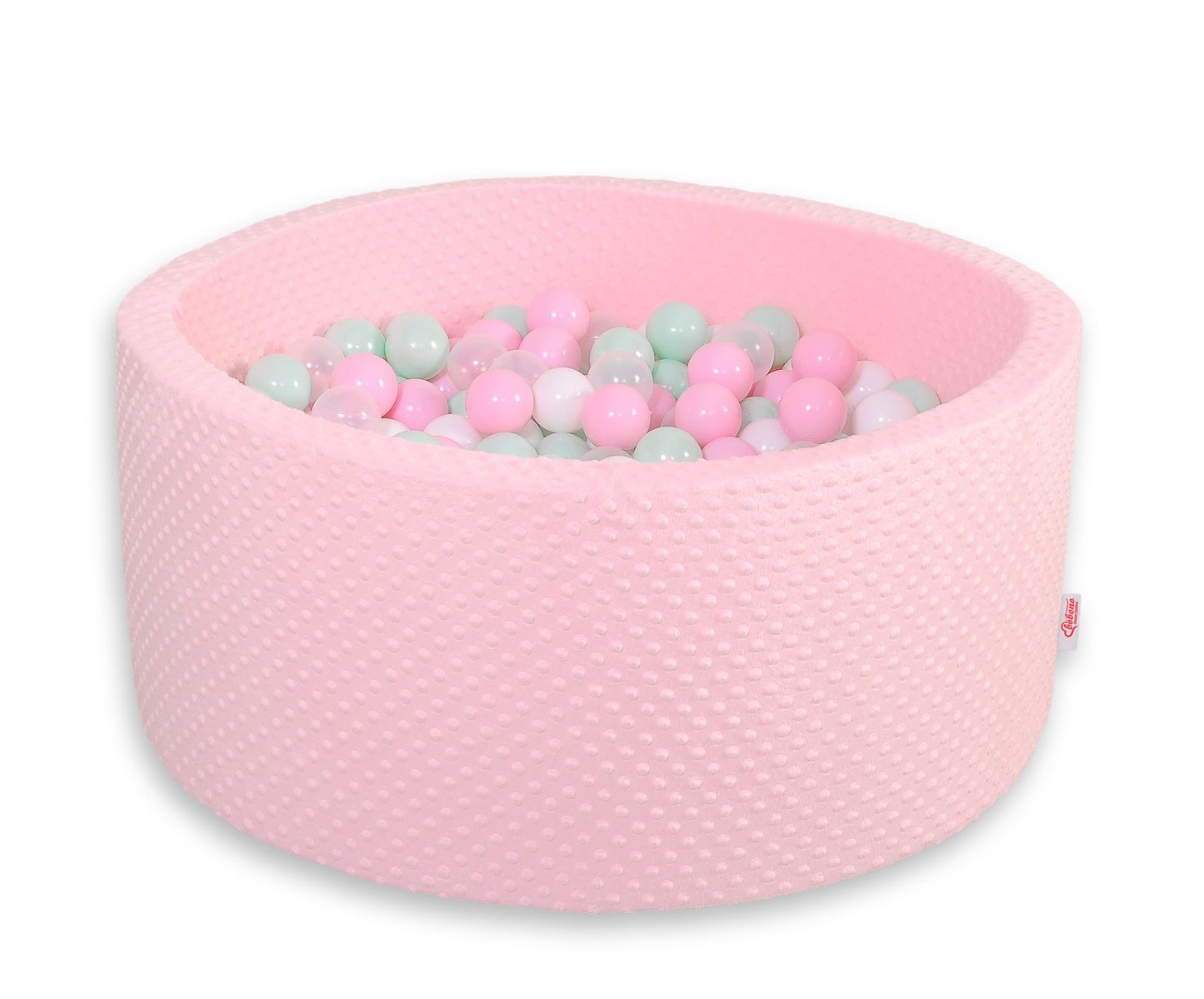 Suchy basen minky H-40 cm z piłkami 200szt.- miętowy