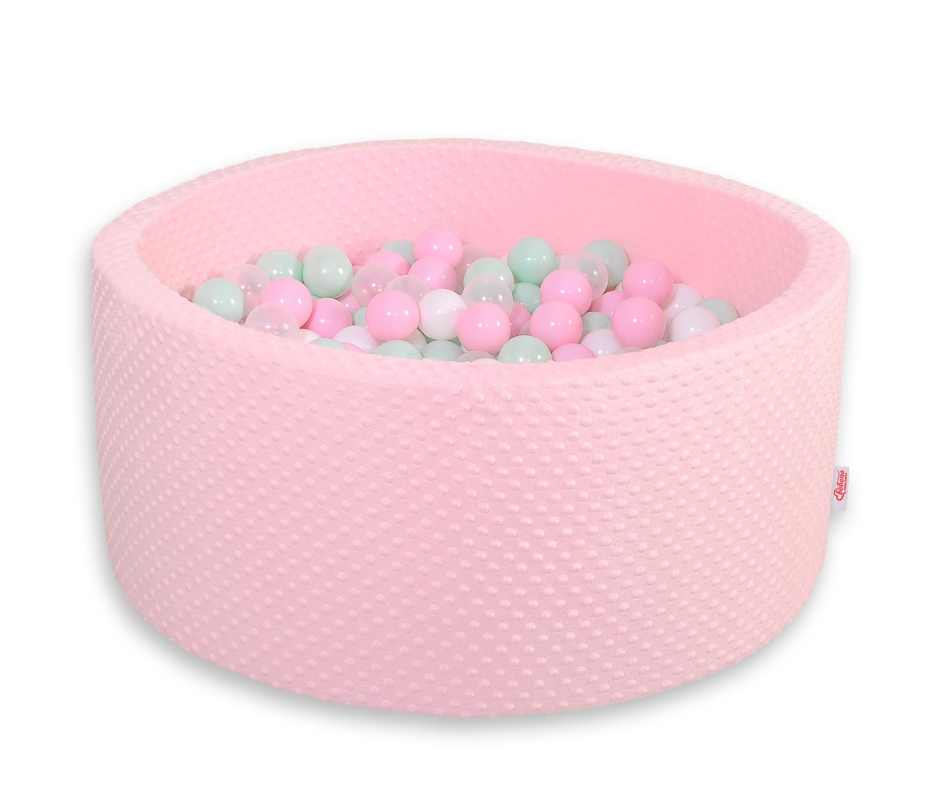 Suchy basen minky H-40 cm z piłkami 200szt.- miętowy