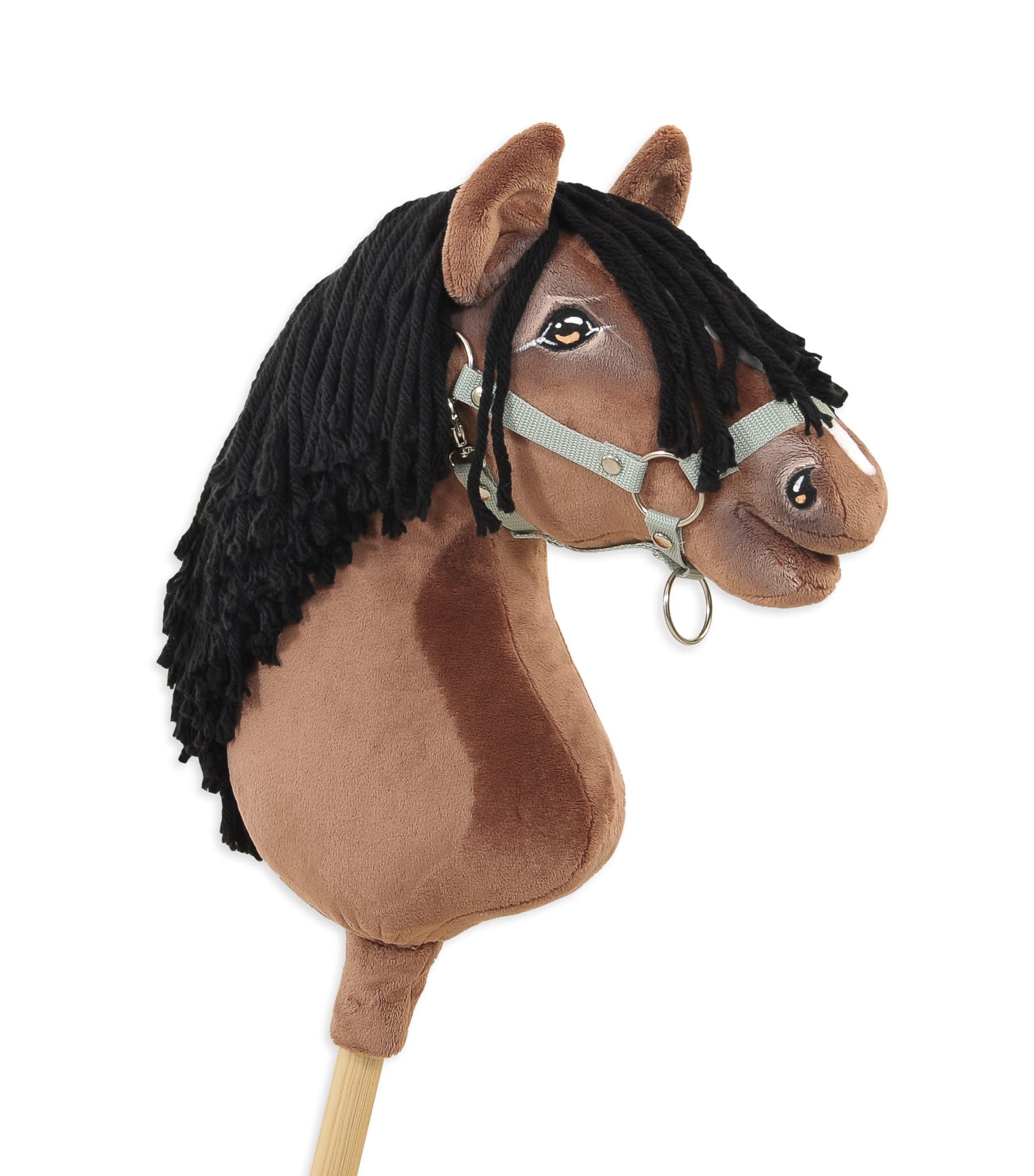 Hobby Horse Duży koń na kiju Premium - gniady A3