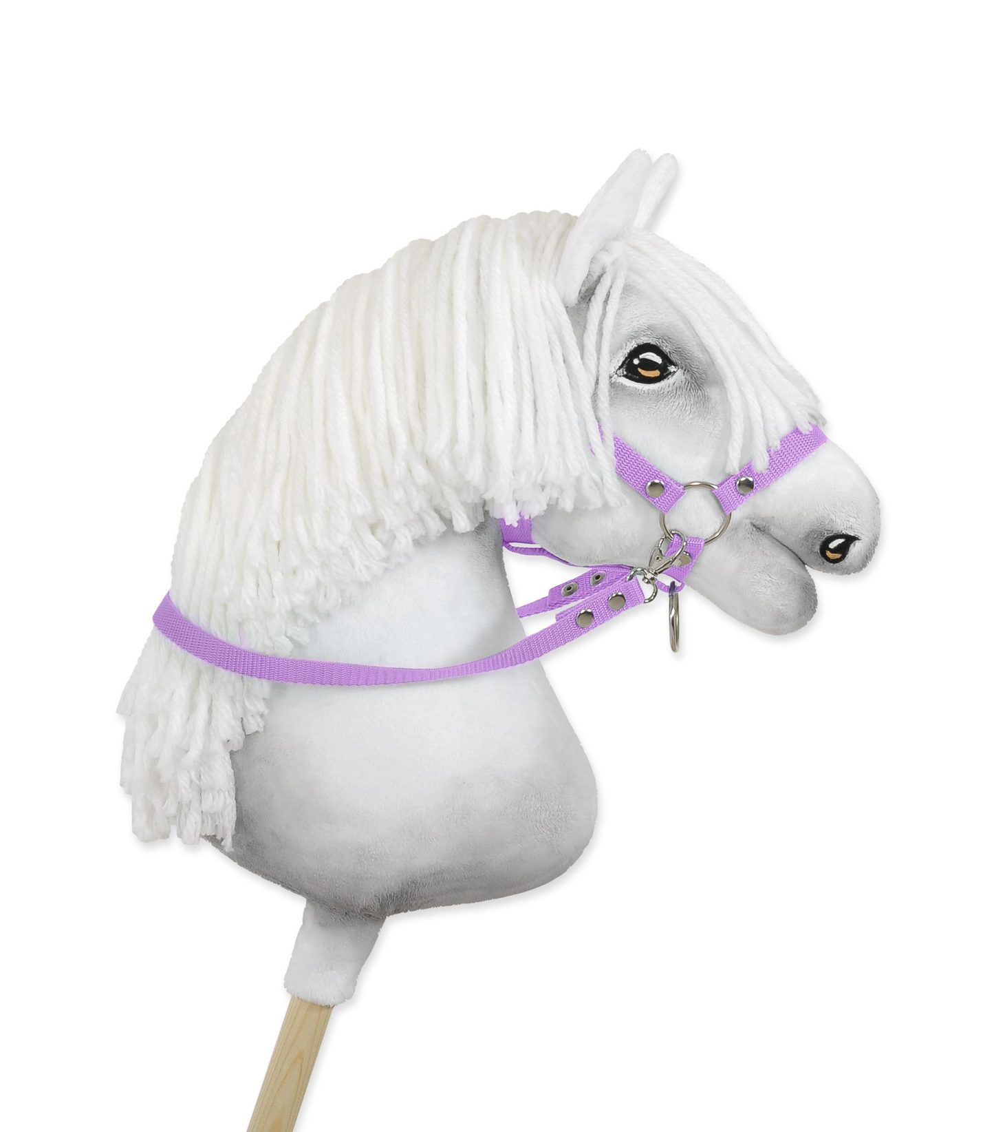 Wodze dla konia Hobby Horse – różowe
