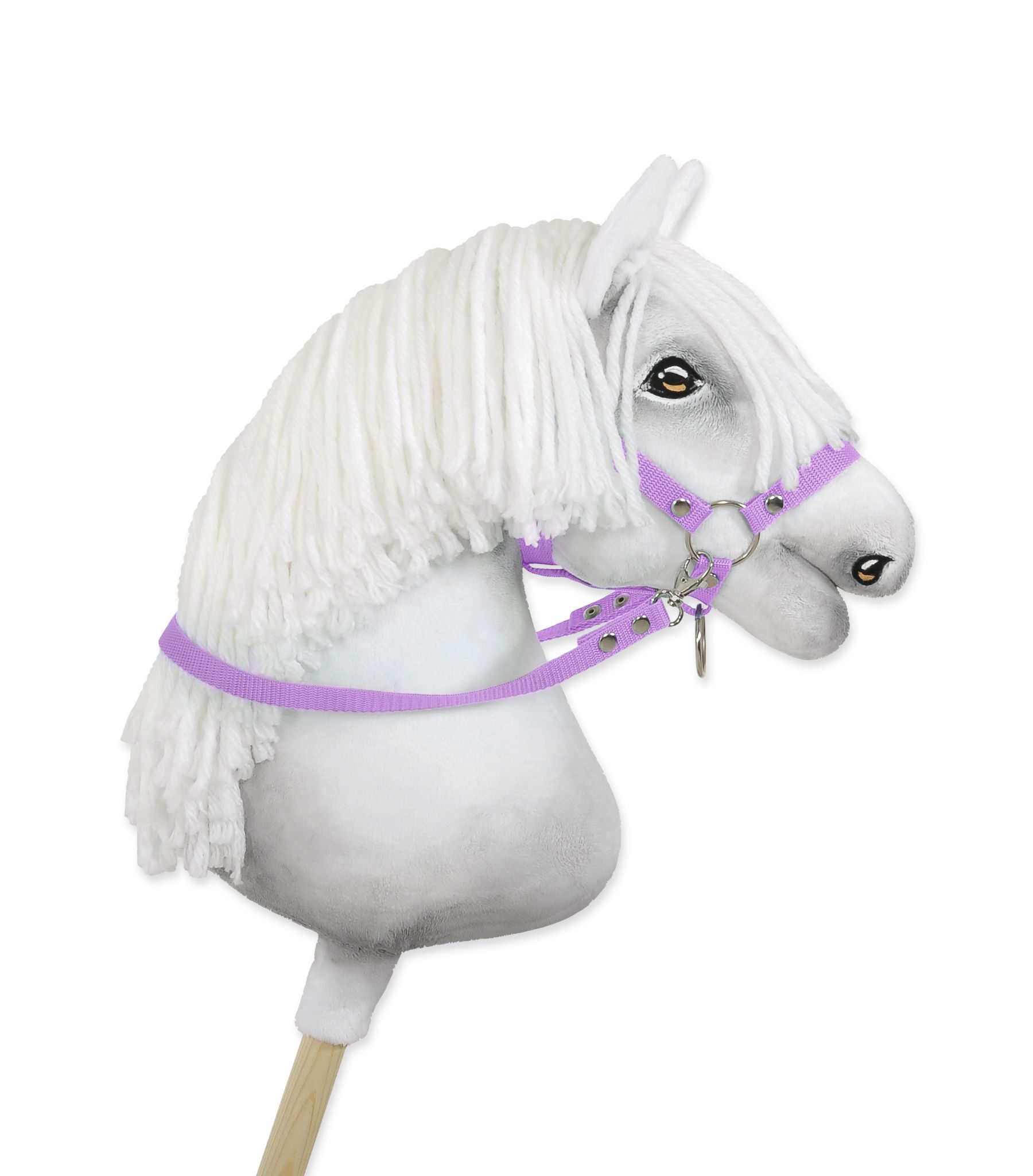 Wodze dla konia Hobby Horse – różowe