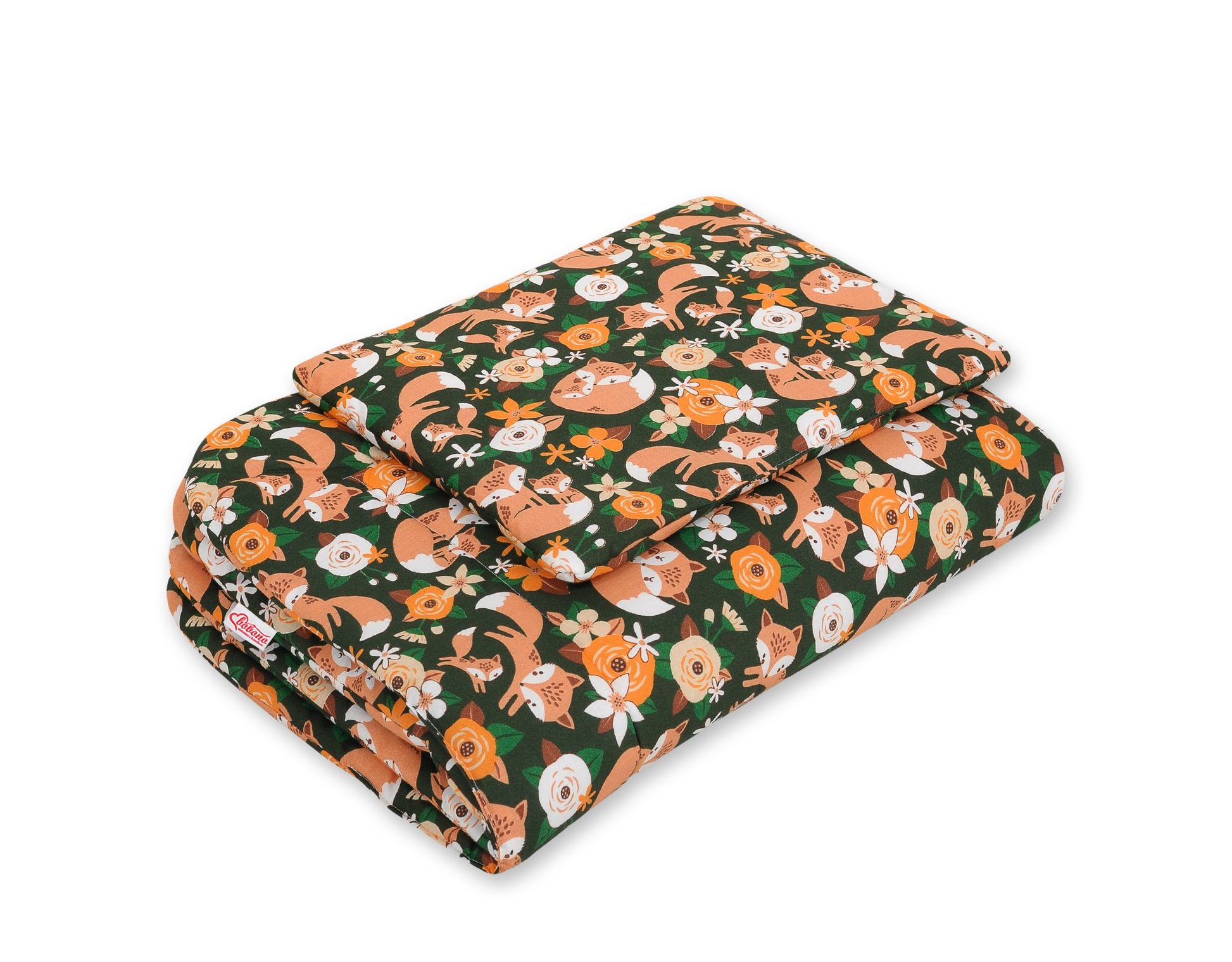 Komplet pościeli dla niemowląt z wypełnieniem 2-cz 75x100cm NEWBORN - misie niebieskie