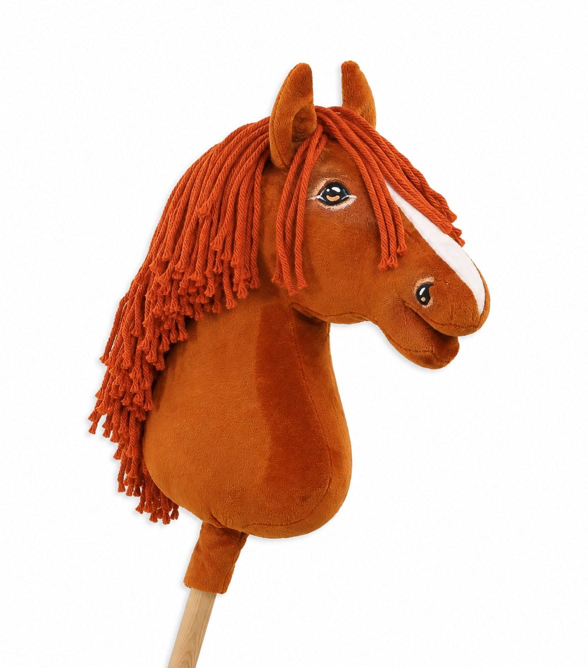 Hobby Horse Duży koń na kiju Premium - kasztan A3