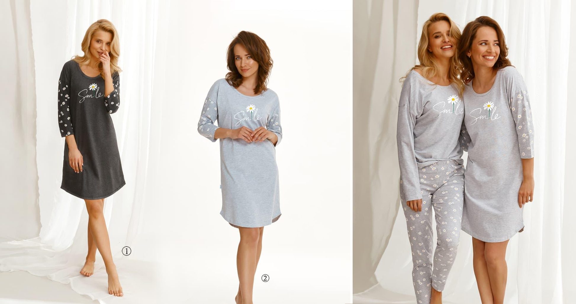 TARO 2573 KOSZULA DAMSKA DŁUGA NICOLE AW2021