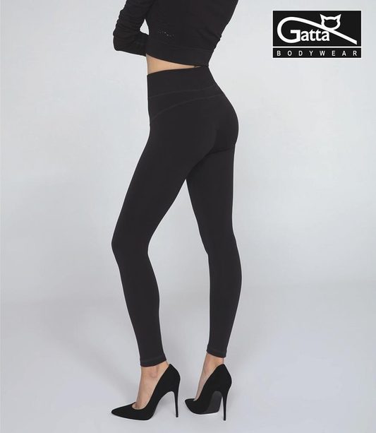 GATTA SPODNIE SKINNY HOT HIGH WAIST 4755 - Z WYSOKIM STANEM