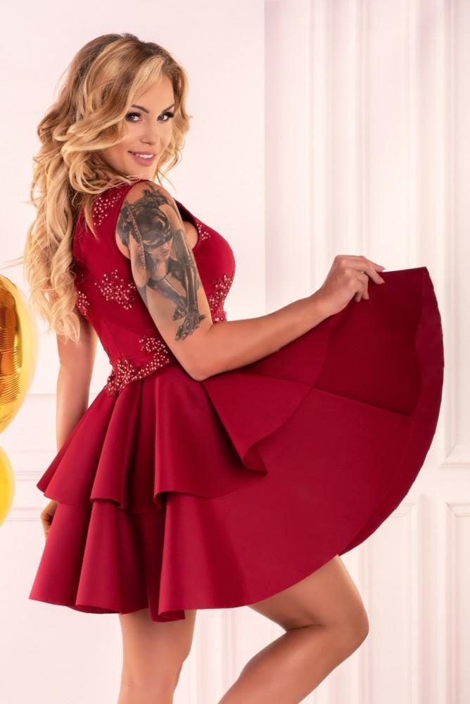 MERRIBEL SUKIENKA KARIEELA WINE RED