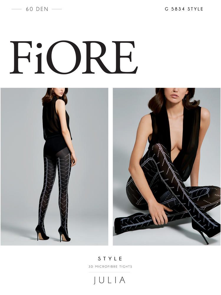 FIORE STYLE - Rajstopy 60 den 3D