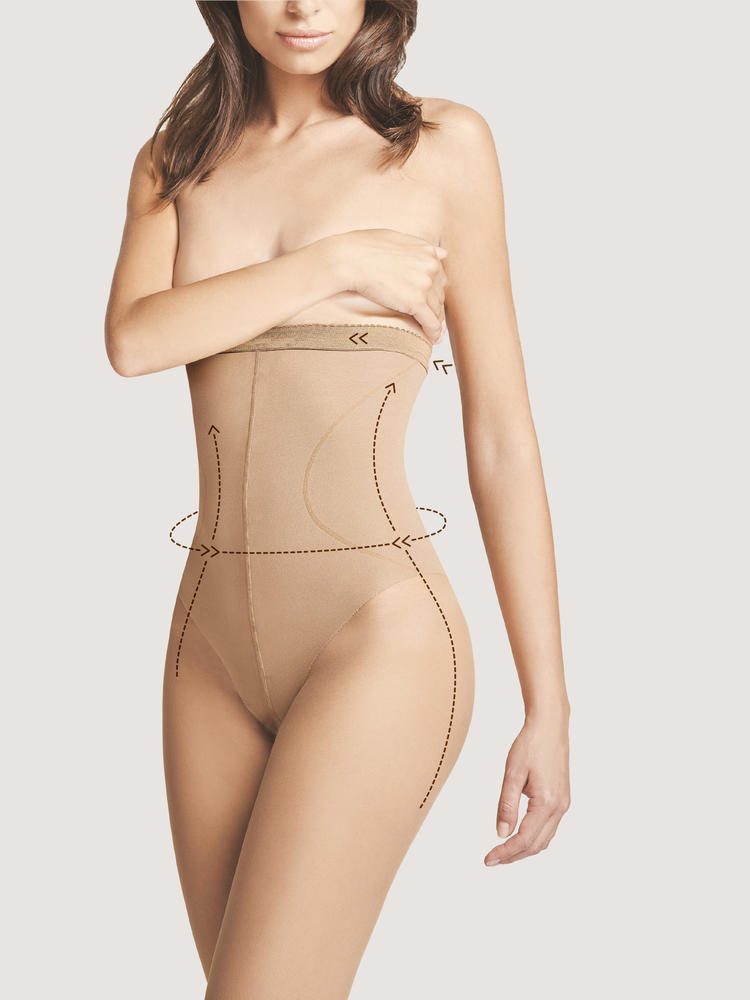 FIORE M5218 - RAJSTOPY HIGH WAIST BIKINI 20 DEN