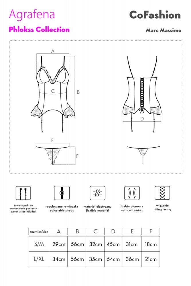 COFASHION KOMPLET AGRAFENA CF 90436 PHLOKSS COLLECTION