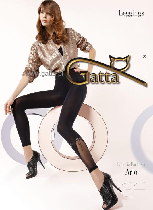 GATTA ARLO -  LEGGINSY DAMSKIE WZORZYSTE 100 DEN
