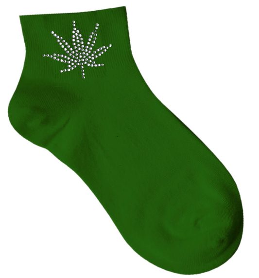 MARILYN SKARPETKI DAMSKIE COTTON SILVER WEED -  2021WL