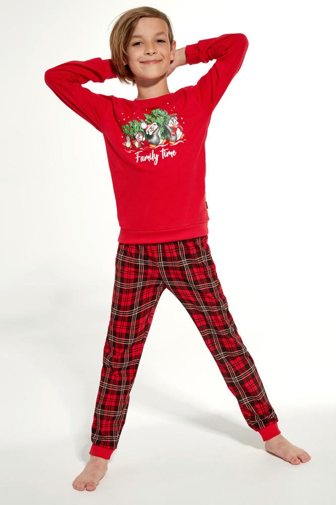 CORNETTE PIŻAMA BOY KIDS DR 593/137 FAMILY TIME