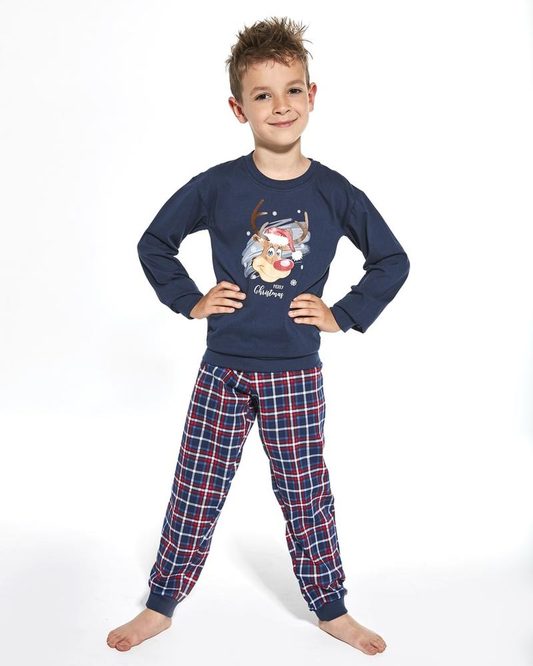 CORNETTE PIŻAMA BOY DR 593/113 REINDEER